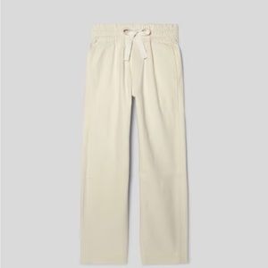 NWT Everlane the canvas organic cotton pull-on pant Sz XL